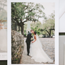 Vellum wrap thank you cards