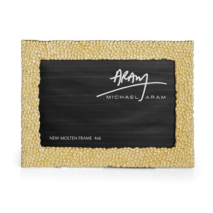 Molten Gold Frame 4x6, , Home, Michael Aram, D'Amore Jewelers 